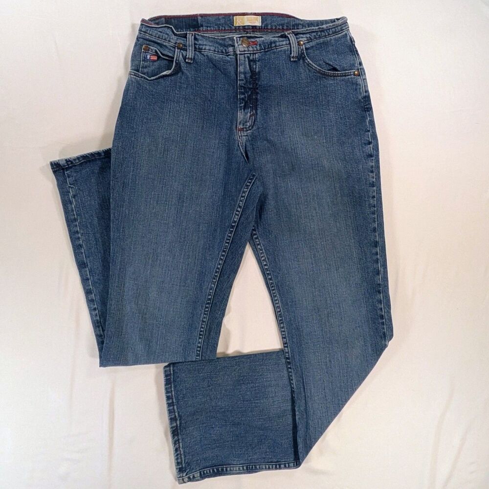 Women's Wrangler 20X Tulsa Low Rise Slim Fit Jean Sz 13/14x34